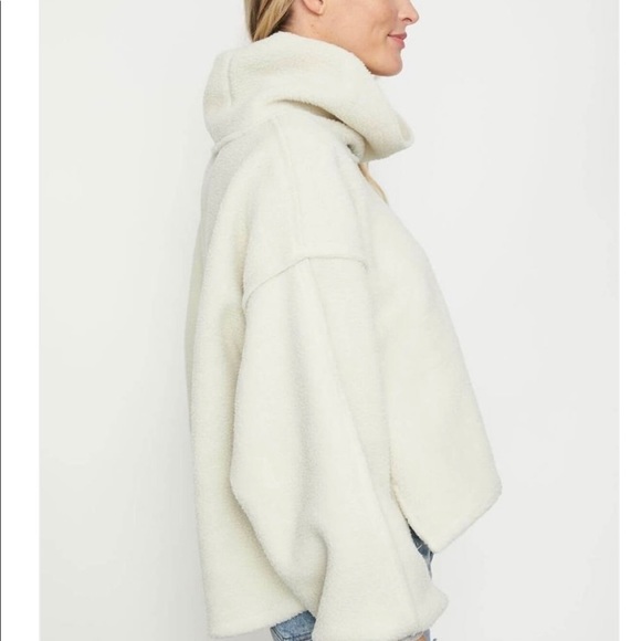 Just In!▪️Free People Elk Mountain Sage Cowl-neck Sweater - Picture 3 of 8